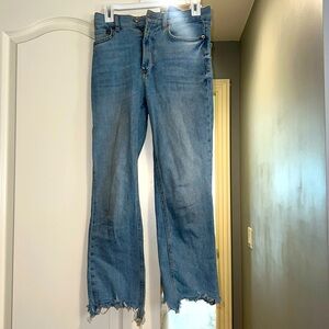 ZARA the dreed washed effect jeans